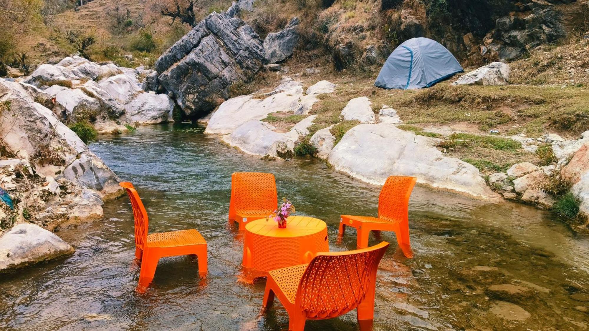 Rivulet Resort & Camping Mussoorie Exterior foto