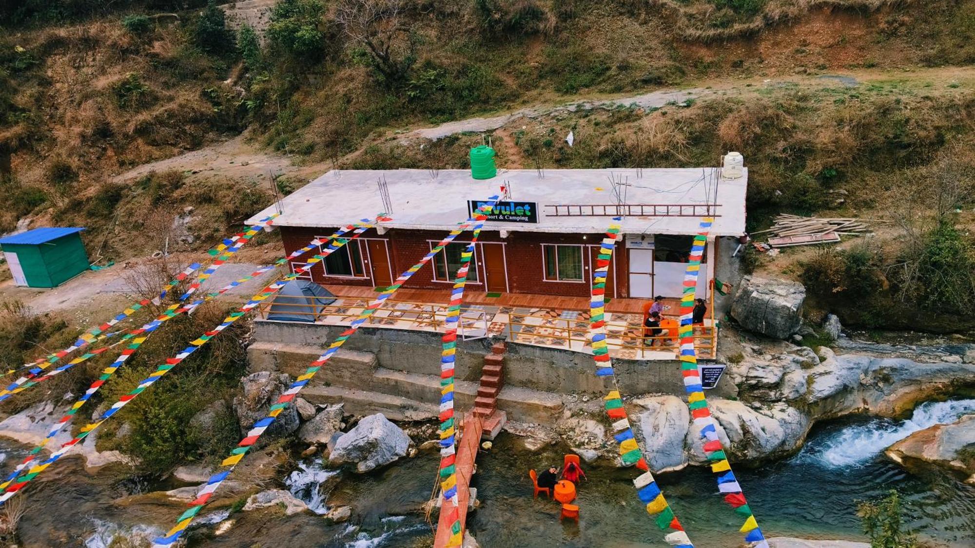 Rivulet Resort & Camping Mussoorie Exterior foto